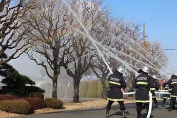 実施放水