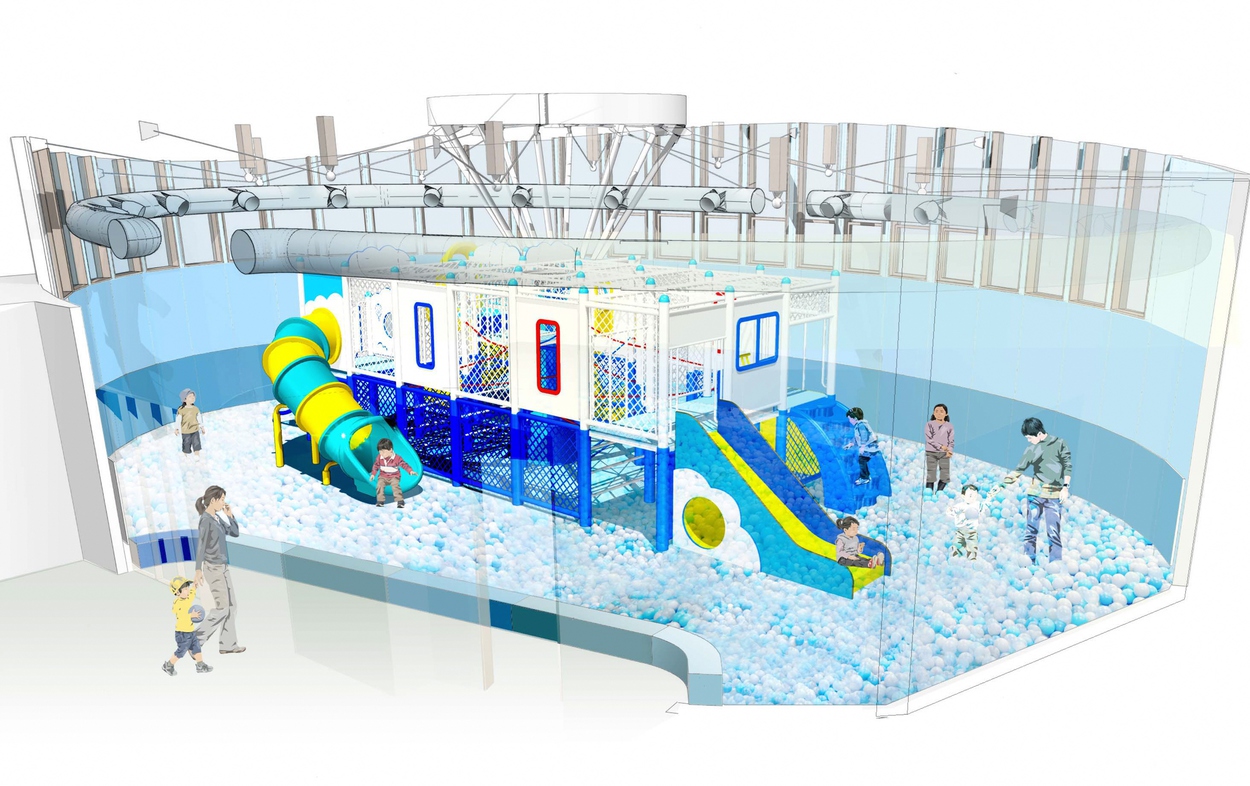 Iwanuma_Playpark_slide_ball.